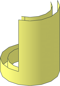 ~Slope Brick 45  6 x  8 Family - Truncated Understud - Long