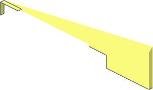 ~Train Track  9V Crossing - Centre Metal Rail, Quarter ~Train Track  9V Crossing - Centre Metal Rail, Quarter