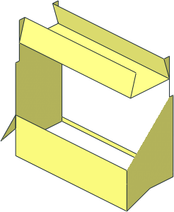 ~Train Track  9V Crossing - Plastic Part, Inner Side Clamp Cutout Low Profile, Common Area ~Train Track  9V Crossing - Plastic Part, Inner Side Clamp Cutout Low Profile, Common Area