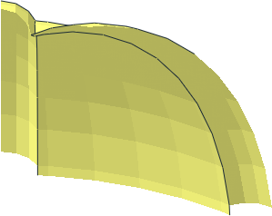 ~Minifig Helmet Mining with Forward Facing Stud - Top 1/8th ~Minifig Helmet Mining with Forward Facing Stud - Top 1/8th