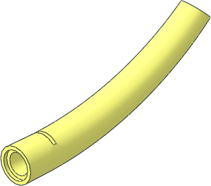 Animal Tail Section Middle with Pin Hole