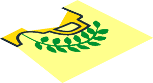 ~Pattern with 1st Place Cup and Laurels Pattern