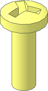 ~Screw 15 x  5 Dome Tamper-Proof Y Shape