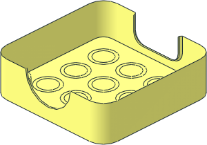 ~Electric Bluetooth Colour Sensor Case Bottom  (Needs Work)
