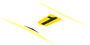 ~Sticker  1.1 x  1.7 with 1st Place Cup and Laurel Pattern - Number