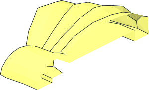 ~Animal Shell Clam Large - Sea Life Set - Half