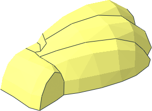 ~Animal Shell Clam Small - Sea Life Set - Half