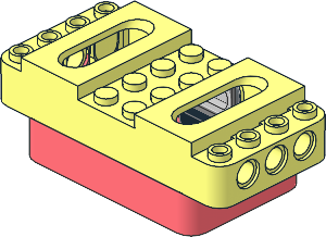 ~Electric Bluetooth Remote Control Case Assembly with Coral Bottom