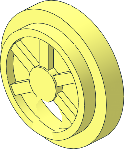 ~Duplo Train Wheel 28 mm - Common Geometry ~Duplo Train Wheel 28 mm - Common Geometry