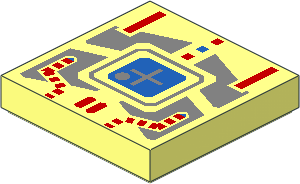 Tile  2 x  2 with Spyrius Machinery Pattern
