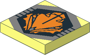 Tile  2 x  2 with UFO Pattern