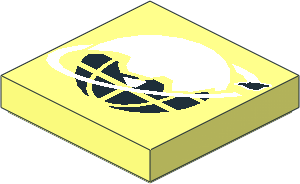 Tile  2 x  2 with Ice Planet Logo Pattern