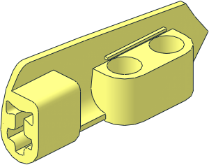 Technic Panel Fairing Smooth #21 (Thin Short)