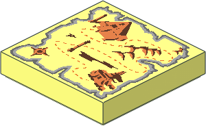 Tile  2 x  2 with Map Pyramid and Sphinx Pattern