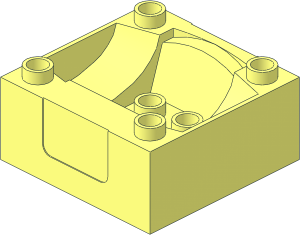 Duplo Train Cab / Tender Base
