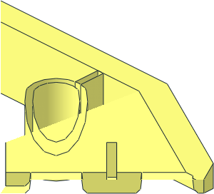 ~Wedge  4 x  4 Slope 45 Corner Half