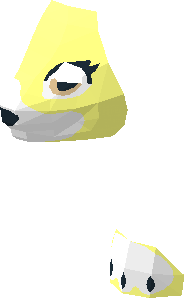 ~Animal Bear Baby Cub Sitting with Black Nose, Dark Tan Eyes and White Paws and Muzzle Pattern - Half