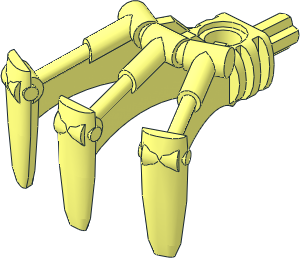 Constraction Claw with Axle Constraction Claw with Axle