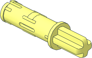 Technic Axle Pin Long with Friction with 2L Pin Technic Axle Pin Long with Friction with 2L Pin