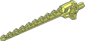 ~Constraction Blade 11.5L with Sawtooth Back - Hilt and Back