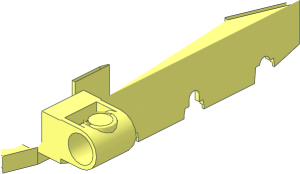 ~Duplo Train Steam Engine  6 x  4 - Top - Half