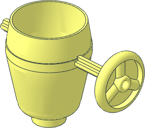 Duplo Vehicle Cement Mixer Bucket
