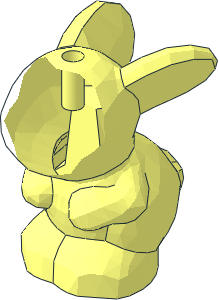 ~Animal Bunny Sitting Type 2 without Face ~Animal Bunny Sitting Type 2 without Face