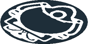 Sticker  1.9 x  1.9 Round with Very Cold Heat Sensitive UFO Drawing