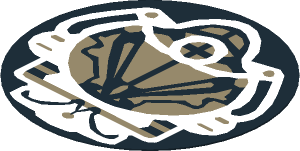 Sticker  1.9 x  1.9 Round with Warm Heat Sensitive UFO Alien Head