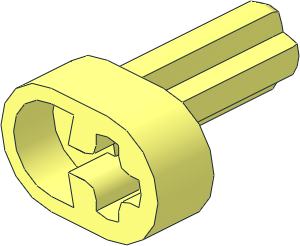 Technic Engine Crankshaft with Slot Technic Engine Crankshaft with Slot