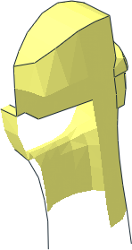 ~Figure Friends Legs with Trousers with Back Pockets Half without Patternable Area