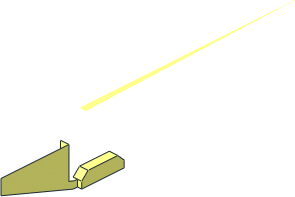 ~Duplo Train Base  8 x  2 with Two Axles - Bottom - Quarter