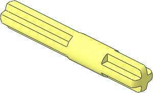 Technic Axle  4 with Middle Cylindrical Stop