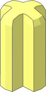 Technic Axle End 20 LDU