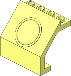 Panel  4 x  3 x  3 with Porthole Glass