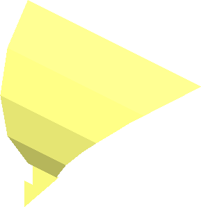 ~Minifig Leg Left with Red Leotard Pattern - Top