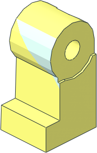 Minifig Leg Right with Light Aqua Leotard Pattern