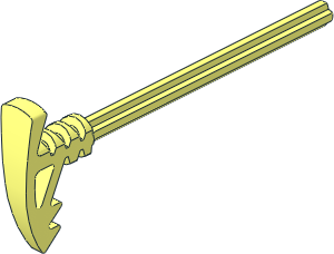 Constraction Weapon Ice Pick with Axle 7L