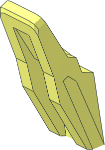 ~Technic Excavator Bucket 13 x  9.5 Tooth