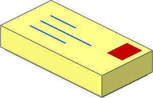 Tile  1 x  2 with Letter Pattern
