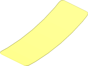 ~Sticker Back  0.8 x  1.8 (Formed)