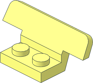 Plate  1 x  2 with Spoiler  1 x  4