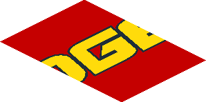 ~Sticker  0.8 x  3.0 with Castrol Edge Logo on Red Background Right - Second Face