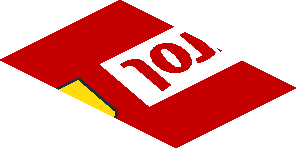 ~Sticker  0.8 x  3.0 with Castrol Edge Logo on Red Background Left - Third Face