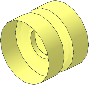 ~Wheel Rim 14 x 17 without Front Surface