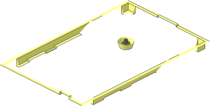 ~Electric  4.5V Battery Box  7 x 11 x  3 Type 1 Lid Bottom