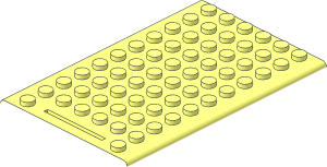 ~Electric  4.5V Battery Box  7 x 11 x  3 Type 1 Lid Top