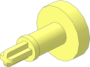Electric Technic Mini-Motor  9V - Axle