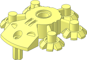 Constraction Shield  5 x  5 with Gear Tips