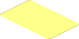 ~Sticker Back  1.1 x  1.8